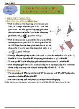 Phiếu bài tập môn Toán Lớp 8 - Bài Hình đồng dạng và hình đồng dạng trong thực tế